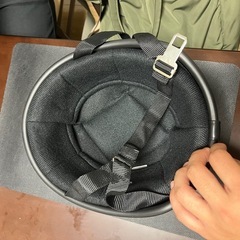 ヘルメットマットブラック XL バイクパーツセンターの画像