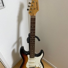 エレキギター・楽譜置きの画像
