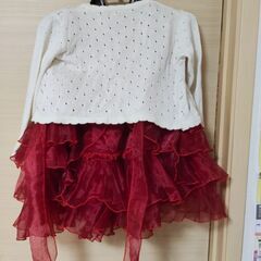 キッズドレス90-100cm ボレロセット 結婚式、コスプレにの画像