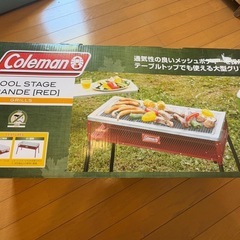 【新品未使用】コールマンColeman バーベキュー台 BBQテーブル グリル 大型の画像