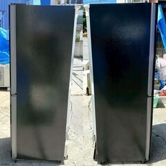 【🌟高性能＆省エネ✨】三菱ノンフロン冷蔵庫 MR-HD26Y-B✨動作品✨シンプル＆大容量256L✨❗️動作確認済・簡易清掃済✨❗️の画像