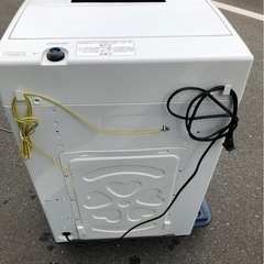f●■【高年式/2023年製】アイリスオーヤマ・全自動洗濯機５Kg【IAW-T504】ホワイト ステンレス槽の画像
