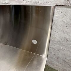 ステンレス製 作業台 BG付き W900×D750×H580 厨房 厨房機器 店舗 店舗用品 ステンレス作業台 コンロ台 高さ調節可能 Y2288の画像