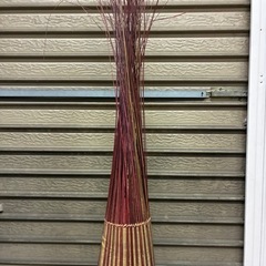 ★オシャレ★籐製・アジアンフロアランプ・間接照明・高さ約120cm ※置くだけでリゾート空間のような癒しが味わえます♪の画像