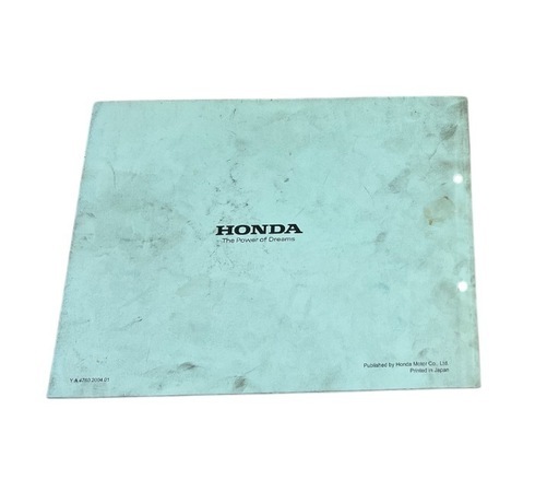 パーツリスト MAGNA 50 HONDA
