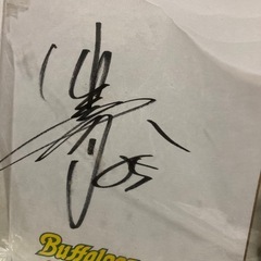 野球サインしきし色紙にまい2枚の画像