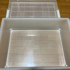 衣装ケース 2個セットの画像