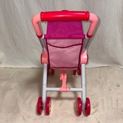 【廃盤品】 メルちゃん ママの おせわ ベビーカー おままごとの画像