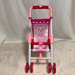 【廃盤品】 メルちゃん ママの おせわ ベビーカー おままごとの画像