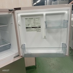 ❶🉐J022 設置まで対応  　ツインバード　ガラスデザイン　冷蔵庫　146Lの画像