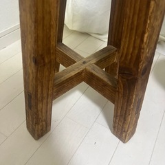 アンティークのスツールの画像