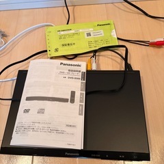 SHARP冷蔵庫、Panasonic DVDプレイヤー（保証書付き）、そのたその他の画像
