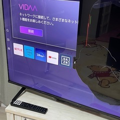 2025年ハイセンス50型テレビジャンクの画像