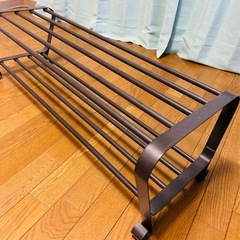 【IKEA】PORTIS/ポルティス シューズラック 3個セット　ブラック90 cmの画像