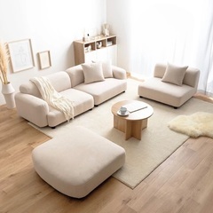 北欧スタイルソファ【1ヶ月のみ使用】の画像