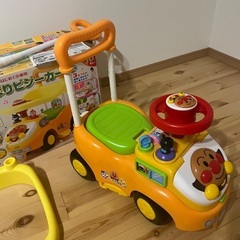 美品⭐︎箱付属品付き アンパンマンよくばりビジーカーの画像