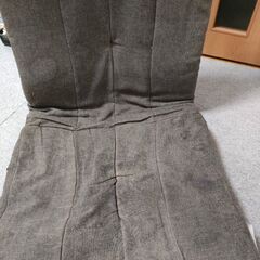 座椅子　ブラウン　の画像