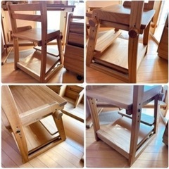 創造力爆上がり♡跳ね上げ式な学習机セット！の画像