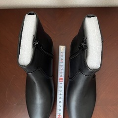 ブラックショートブーツ新品・未使用の画像