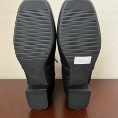 ブラックショートブーツ新品・未使用の画像