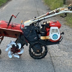 【茨城県常総市発】クボタ ねぎ管理機 FTN7 6馬力 中古 ネギ 管理機 耕運機 耕耘機 土あげ うね 畝立て うね立て 引き取り限定　発送不可の画像
