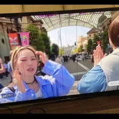55インチのソニー製テレビの画像