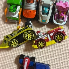パウパトロールビーグル7台セットの画像