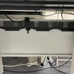 コクヨ ISデスク W120cm×D65cm×H72cm SDF-ISNL6LSAW　オフィスデスクの画像