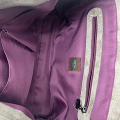【美品】MEEORI ミーオリ ハンドバッグ グレージュ 高級感 大容量の画像