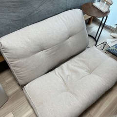 ニトリ　コンパクトソファの画像