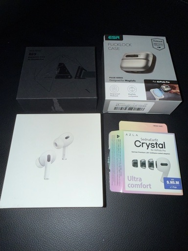 AirPods pro2 (usb-c)＋ケース2個＋イヤーピース