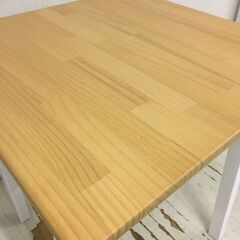  25078  正方形ダイニングテーブル　幅65cm IKEA   ◆大阪市内・東大阪市他 6,000円以上ご購入で無料配達いたします！◆ ※高槻・枚方方面◆西宮・尼崎方面◆生駒方面　それぞれ条件付き無料配送あり！            の画像