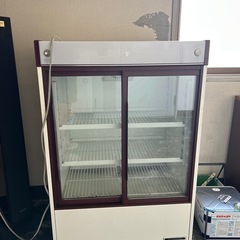 レトロ　冷蔵庫　冷蔵ショーケース　三菱　動作ＯＫの画像