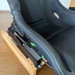 レカロ　フルバケ　RSーGスーパーシュタルク　ND用シートレール付の画像