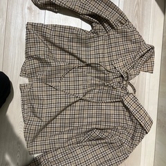 チェックブラウス150〜160cmの画像