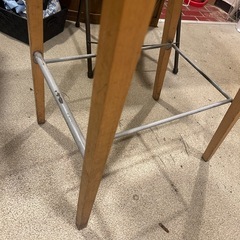 早い者勝ち🉐おしゃれなハイチェア2 脚セットの画像