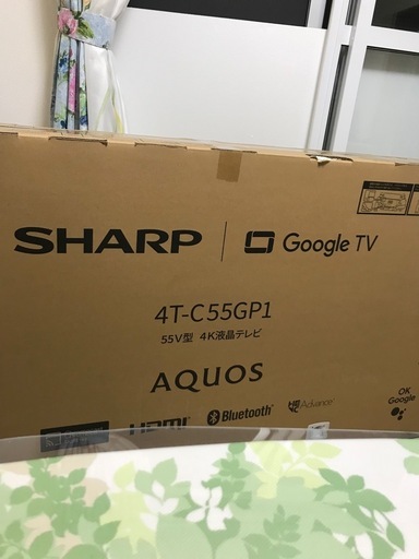 新品　SHARP AQUOS 55V型