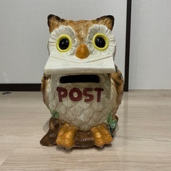フクロウ　ポストの画像