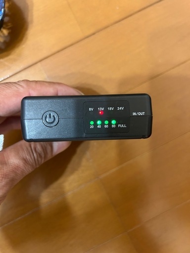 バートル空調バッテリー、ファン
