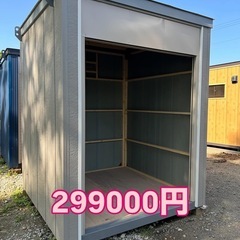 値下げしました　2坪ハウス　1坪物置き の画像