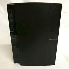 【北見市発】エレコム ELECOM 無線LANルーター WRC-1167GHBK2-S 黒 (E3662wM)の画像