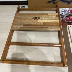絵織亜　本格派織り機　本体＋おまけ本付き　付属品完品の画像