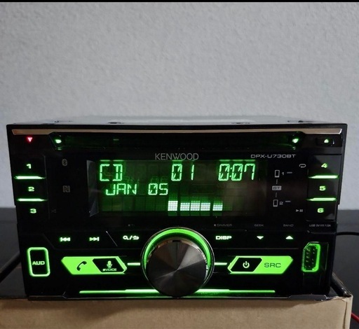 KENWOOD DPX-U730BT Bluetooth 2DINサイズ　カーオーディオ