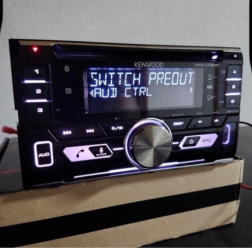 KENWOOD DPX-U730BT Bluetooth 2DINサイズ　カーオーディオ