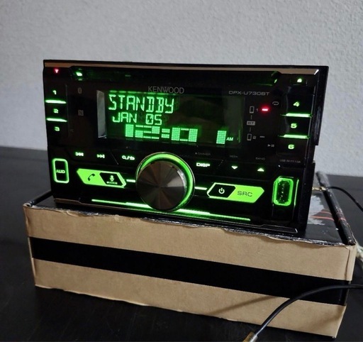 KENWOOD DPX-U730BT Bluetooth 2DINサイズ　カーオーディオ