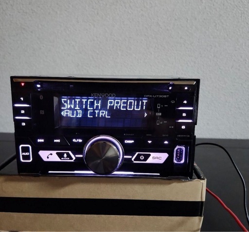 KENWOOD DPX-U730BT Bluetooth 2DINサイズ　カーオーディオ