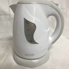 【北見市発】ピーナッツ・クラブ 電気ケトル KA-00277 2016年製 1.0L 白 (E3664wM)の画像