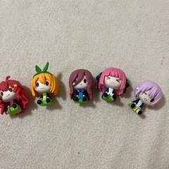 ５等分の花嫁　クリアファイル５枚セットの画像
