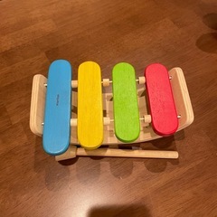 Plantoys 木琴とハッピーパピー（犬）のセットの画像