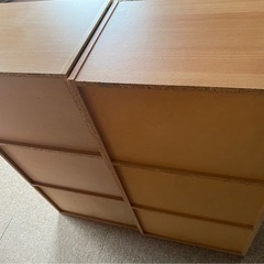 3段　カラーボックス　2個セットの画像